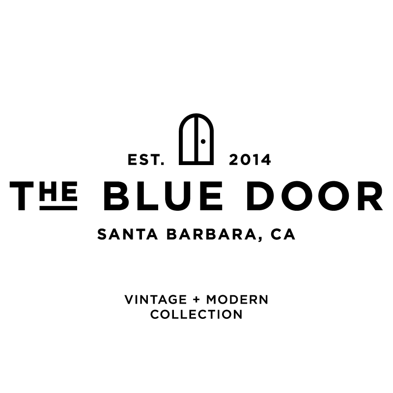 blue door